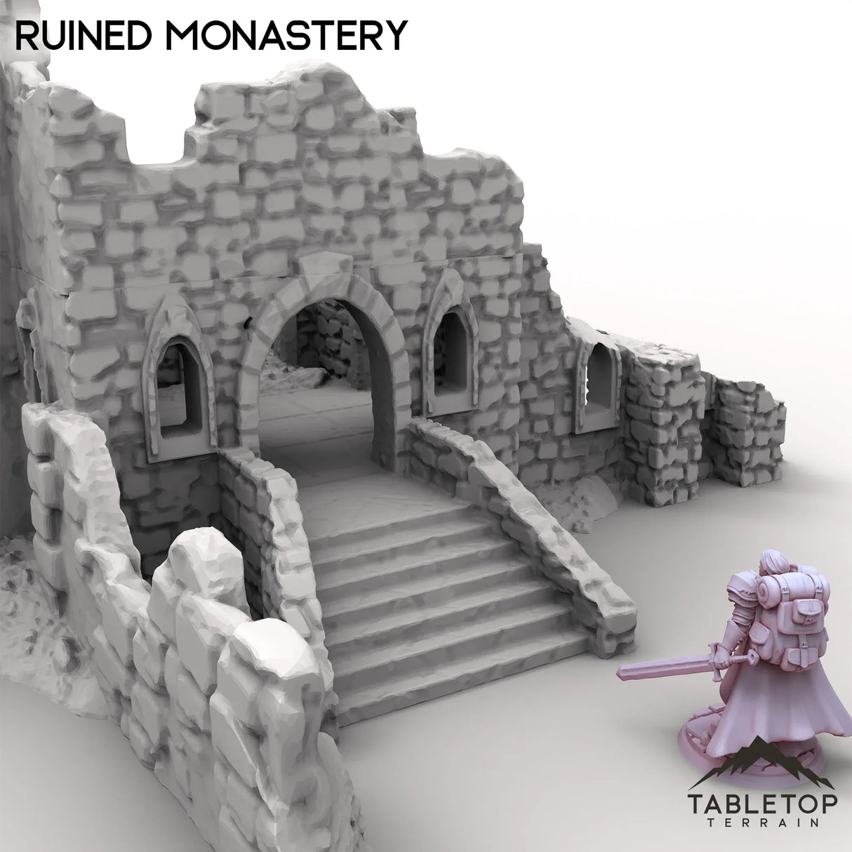 Tabletop Terrain Ruins Ruined Monastery