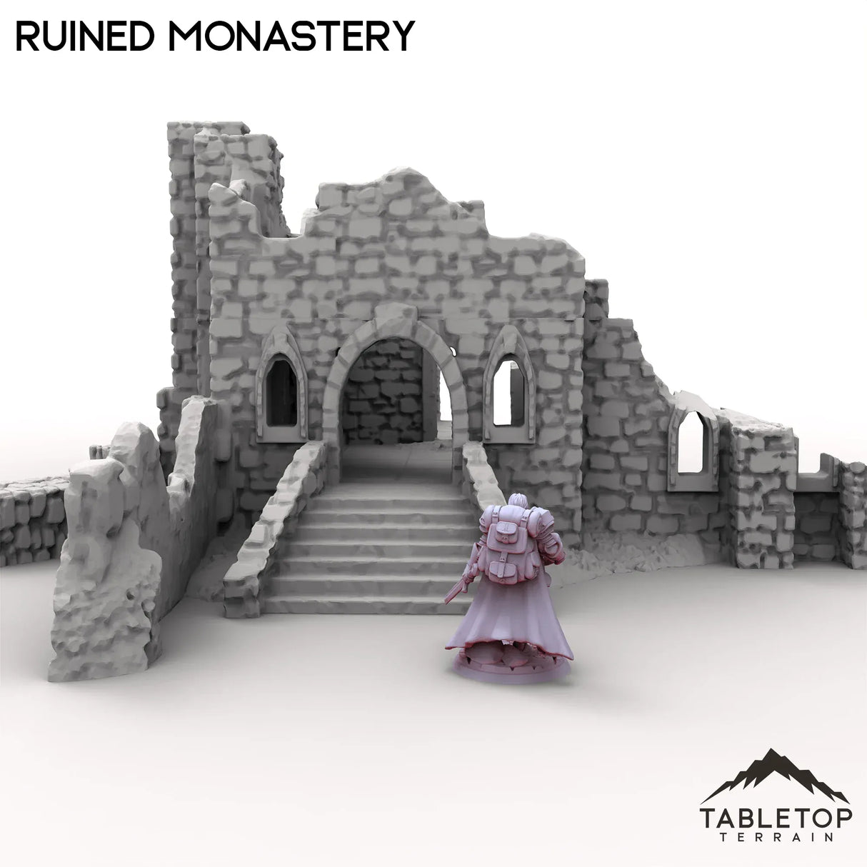 Tabletop Terrain Ruins Ruined Monastery