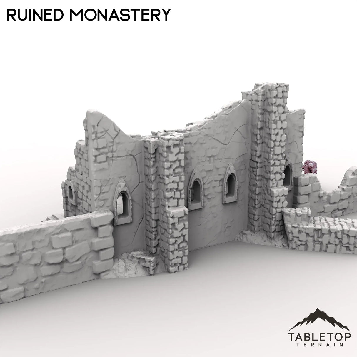 Tabletop Terrain Ruins Ruined Monastery
