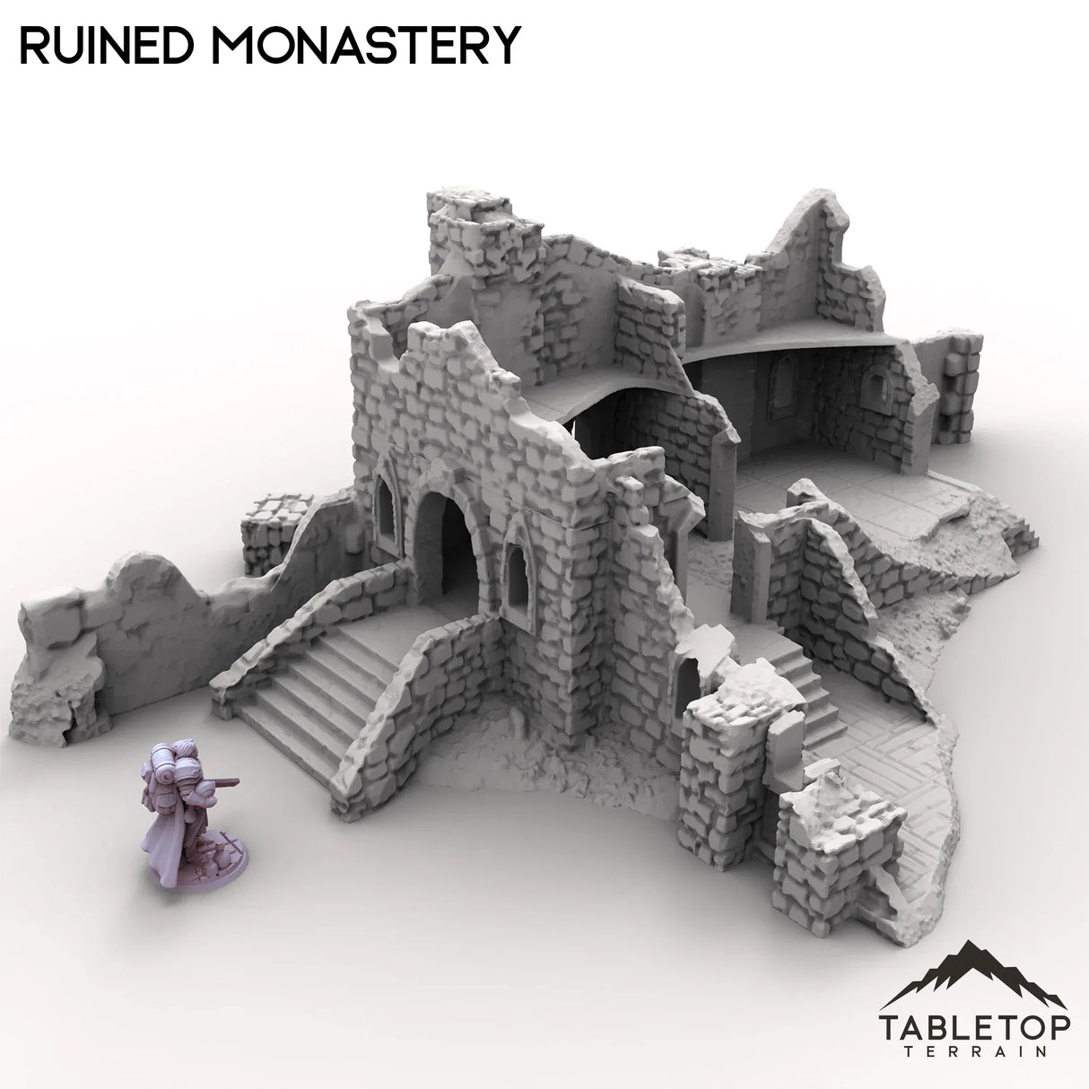Tabletop Terrain Ruins Ruined Monastery