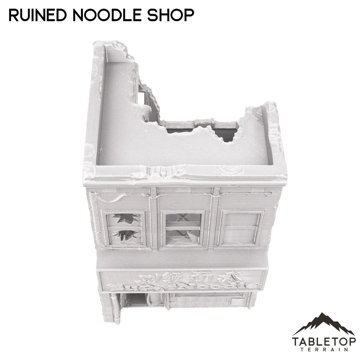 Tabletop Terrain Ruins Ruined Noodle Shop - Marvel Crisis Protocol Ruins