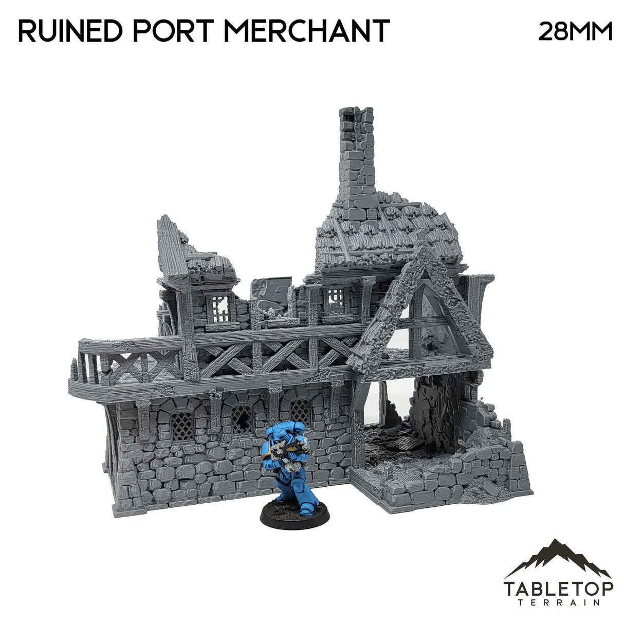 Tabletop Terrain Ruins Ruined Port Merchant - Fantasy Ruins