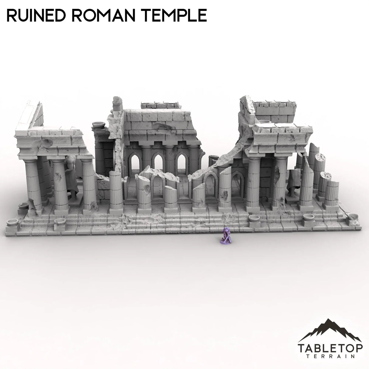 Tabletop Terrain Ruins Ruined Roman Temple