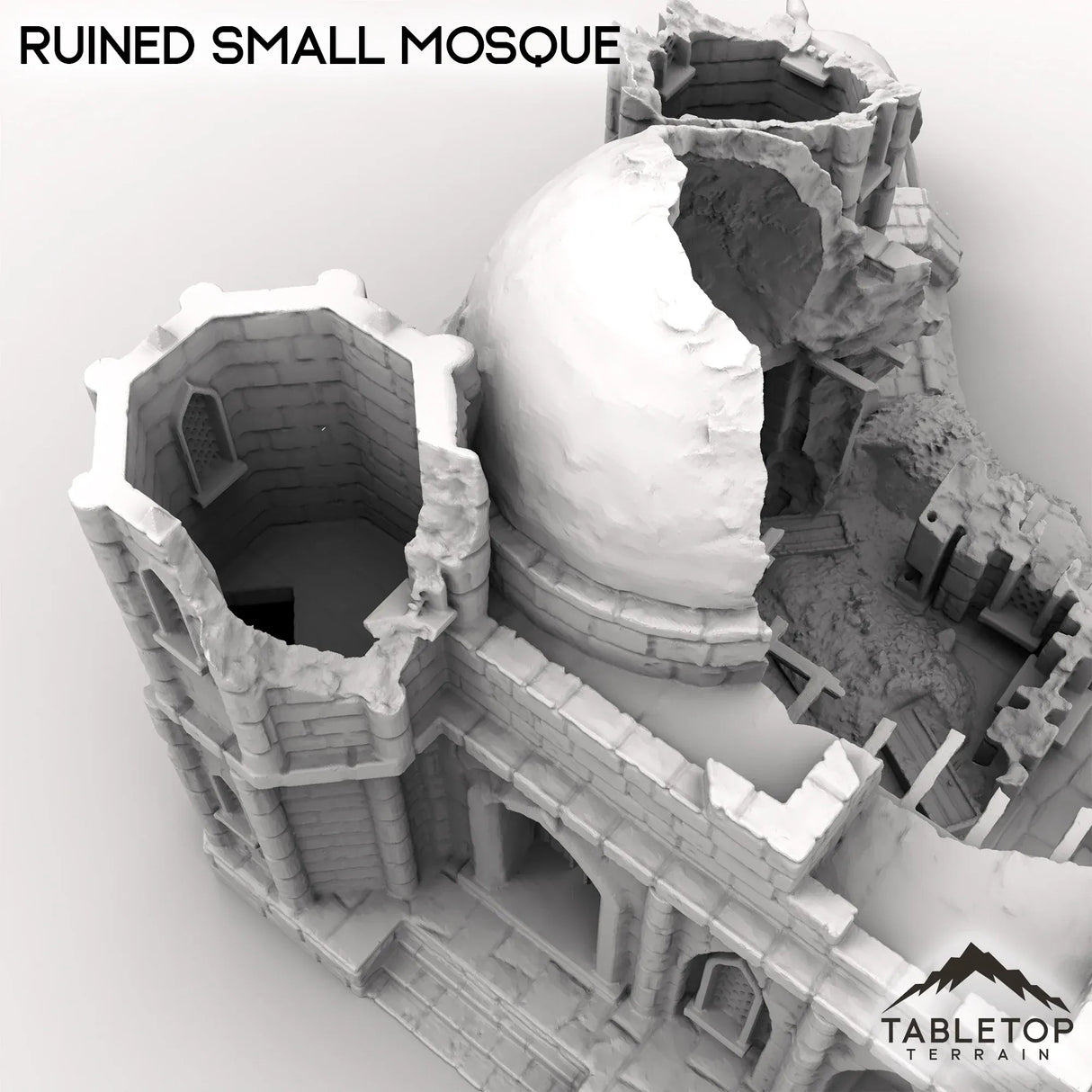 Tabletop Terrain Ruins Ruined Small Mosque