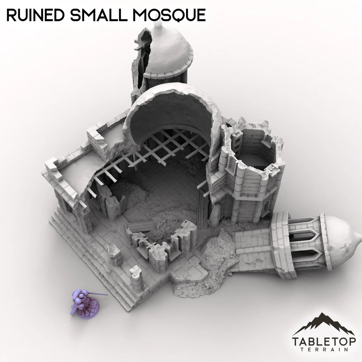 Tabletop Terrain Ruins Ruined Small Mosque