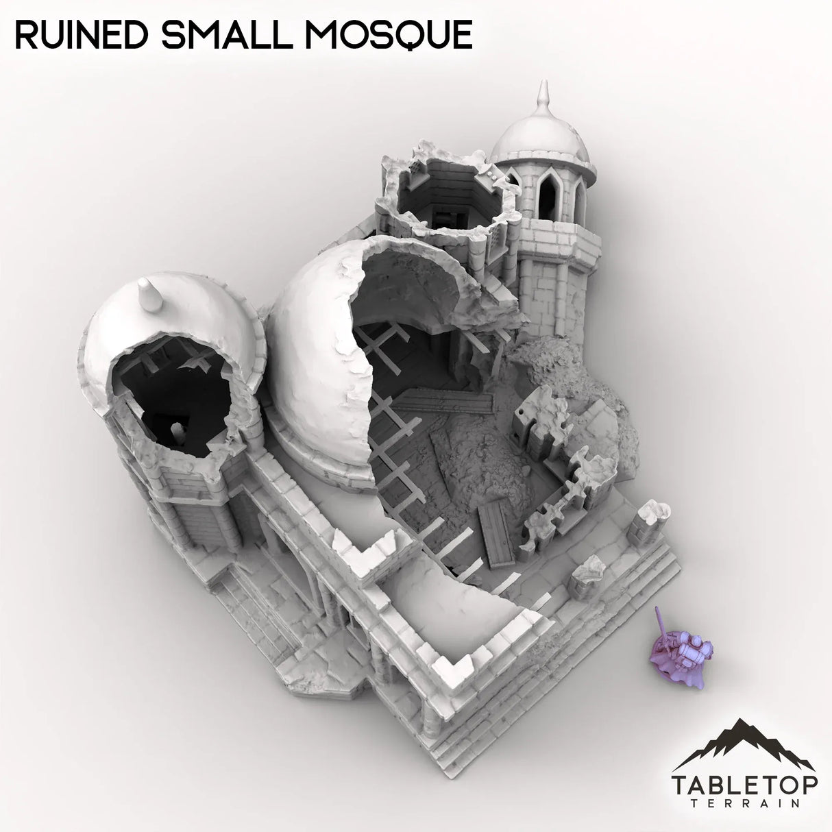 Tabletop Terrain Ruins Ruined Small Mosque
