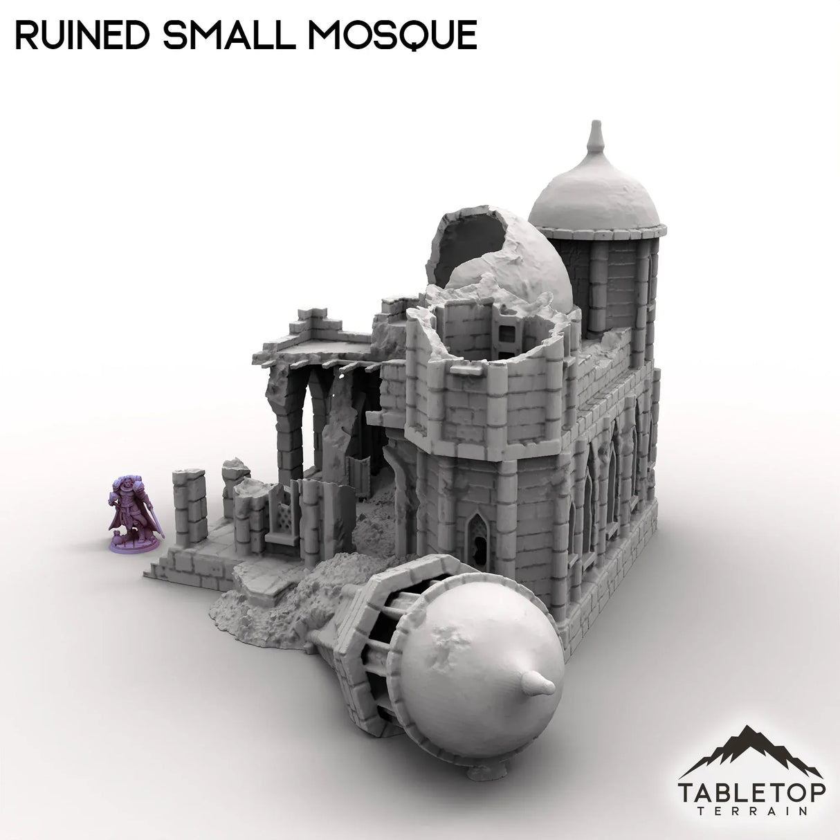 Tabletop Terrain Ruins Ruined Small Mosque