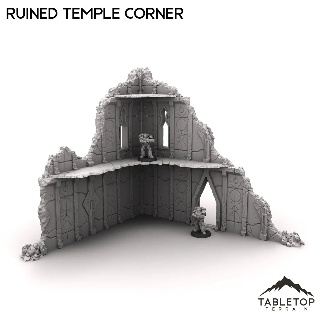 Tabletop Terrain Ruins Ruined Temple Corner