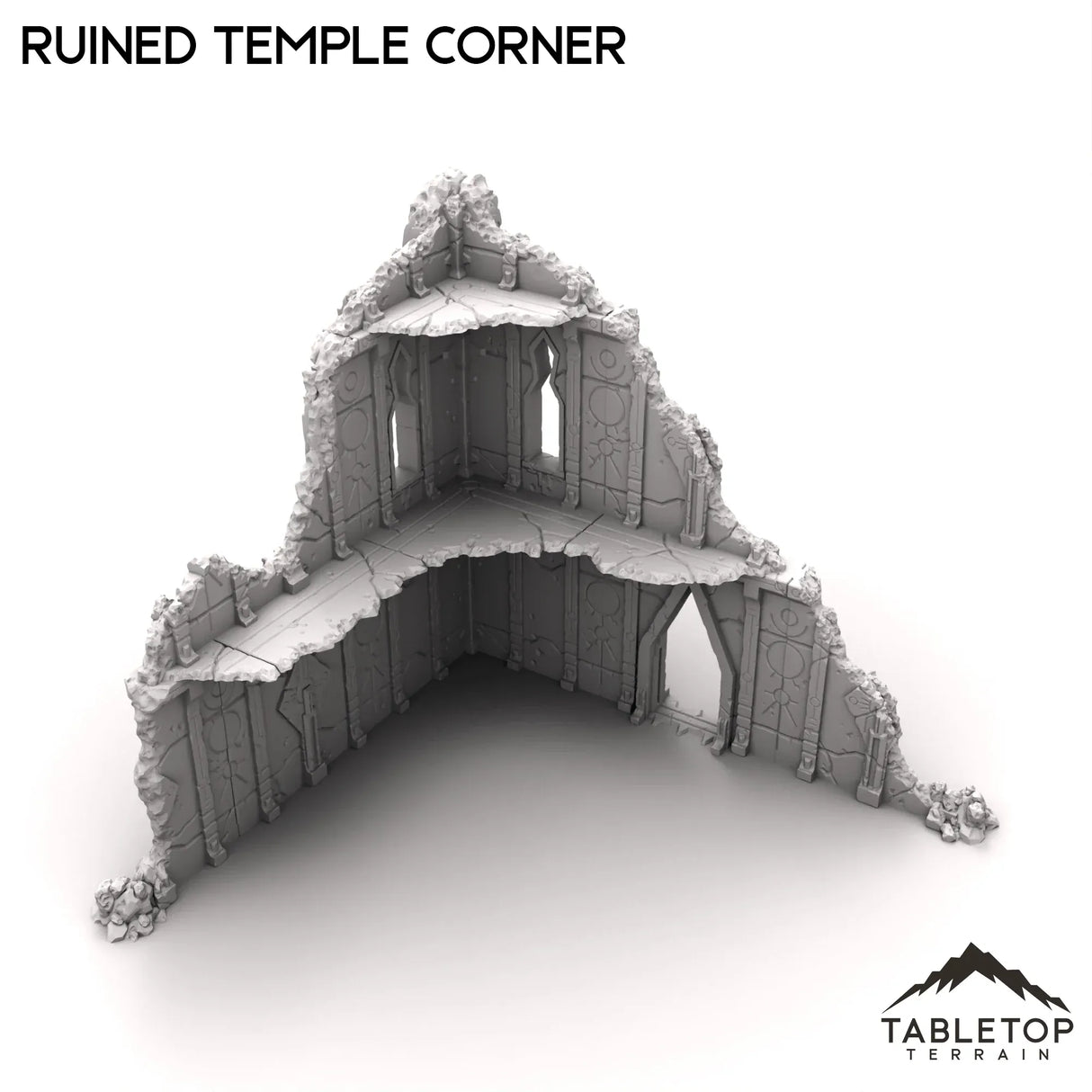 Tabletop Terrain Ruins Ruined Temple Corner
