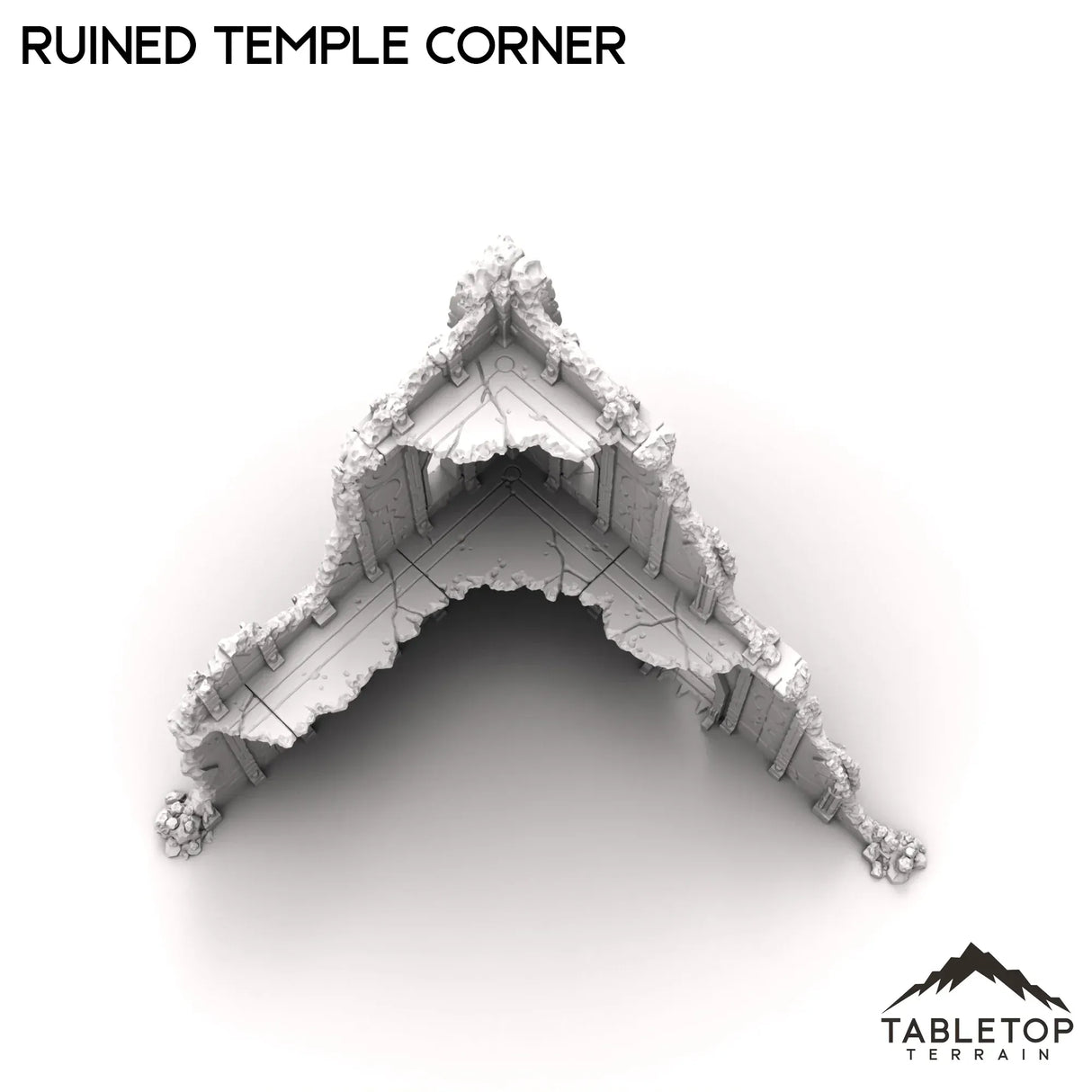 Tabletop Terrain Ruins Ruined Temple Corner