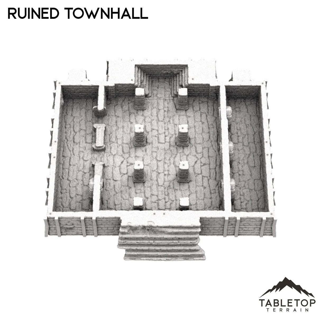 Tabletop Terrain Ruins Ruined Townhall