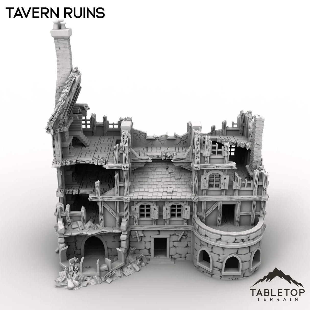 Tabletop Terrain Ruins Tavern Ruins