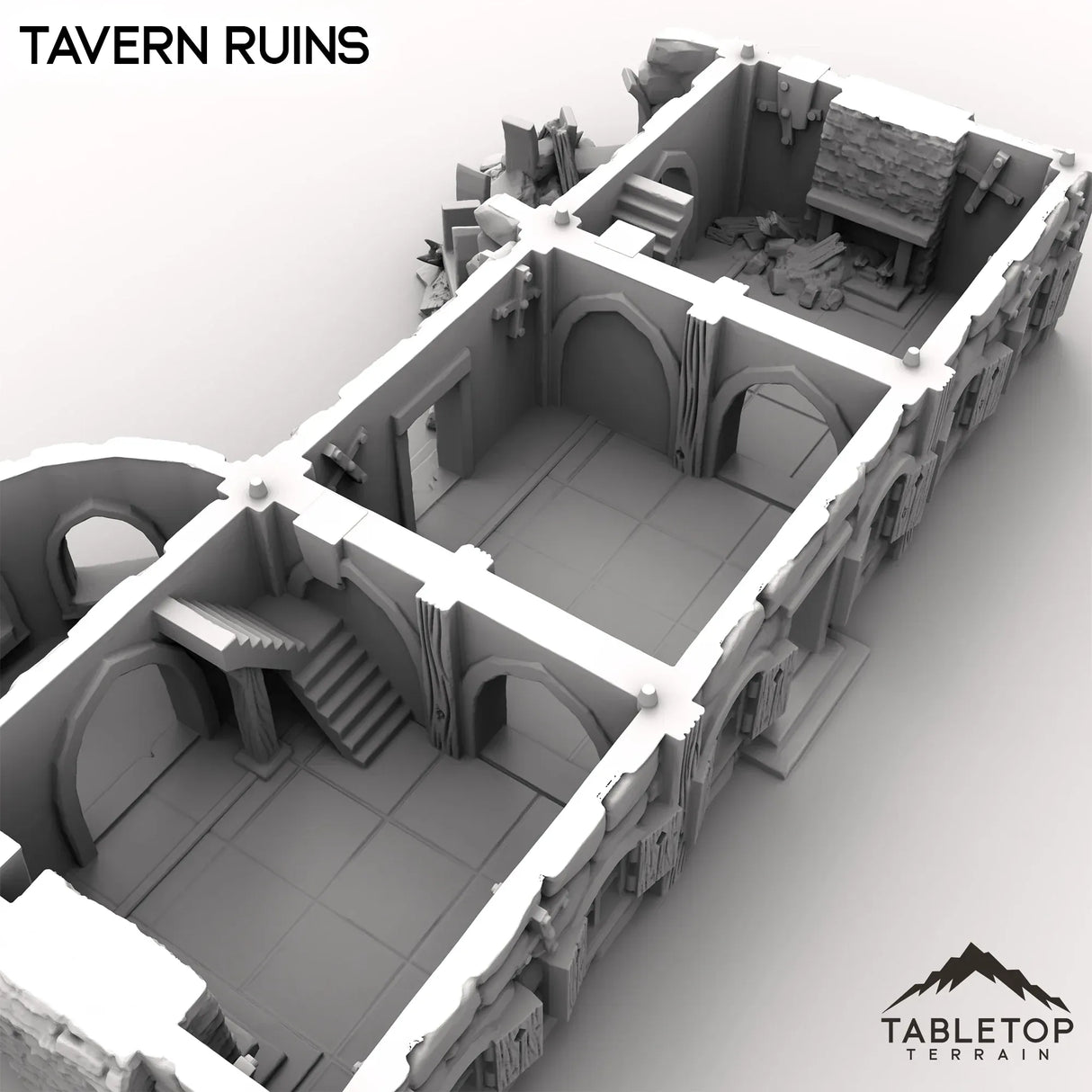 Tabletop Terrain Ruins Tavern Ruins