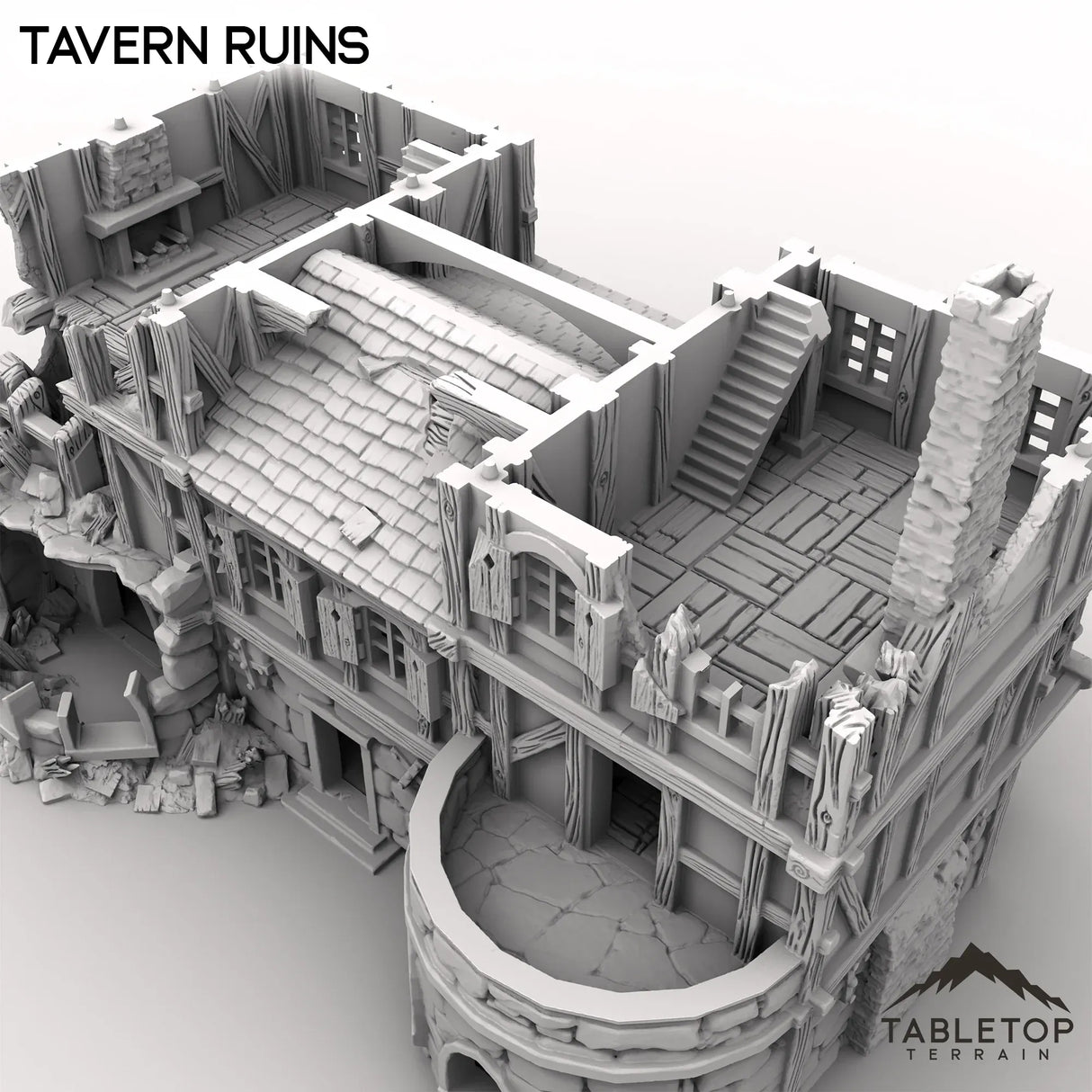 Tabletop Terrain Ruins Tavern Ruins