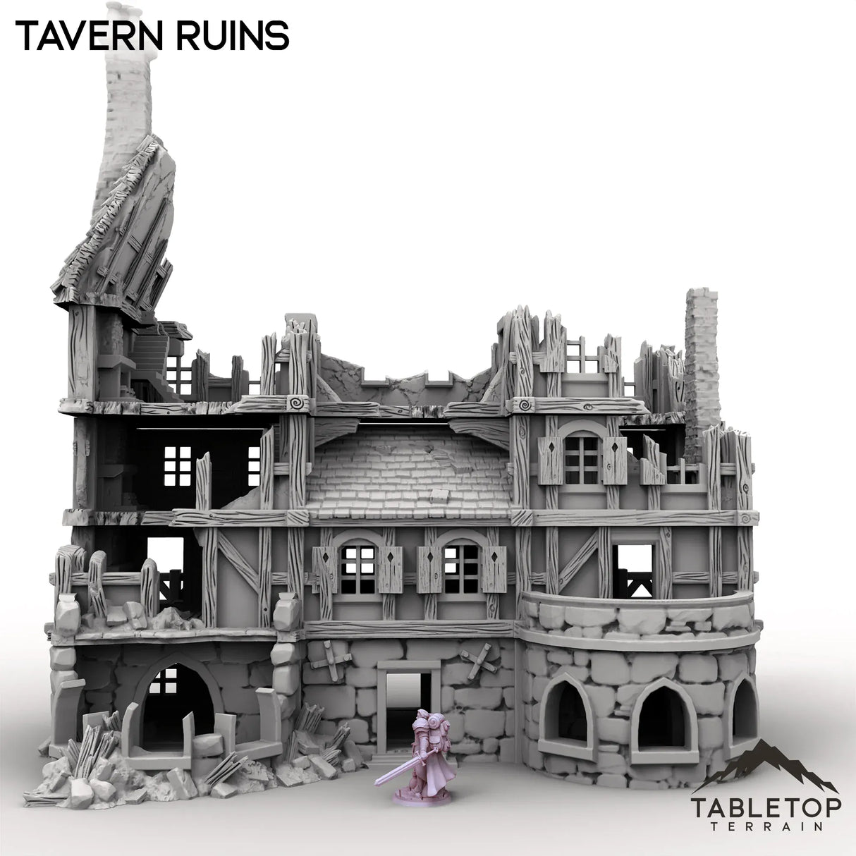 Tabletop Terrain Ruins Tavern Ruins