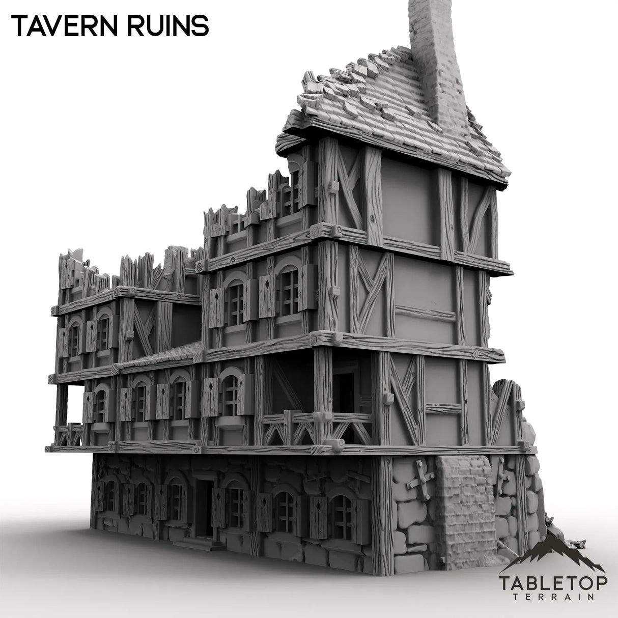 Tabletop Terrain Ruins Tavern Ruins