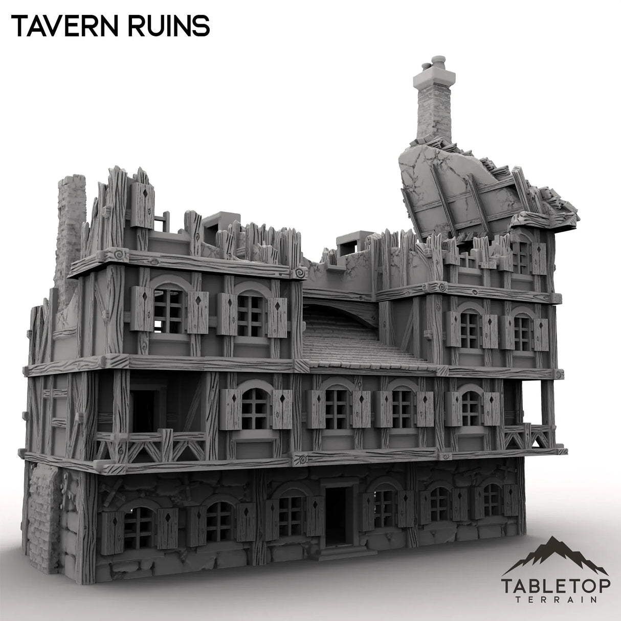 Tabletop Terrain Ruins Tavern Ruins