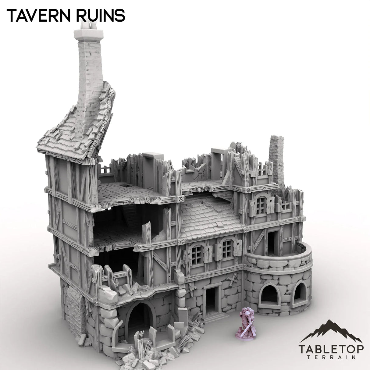 Tabletop Terrain Ruins Tavern Ruins