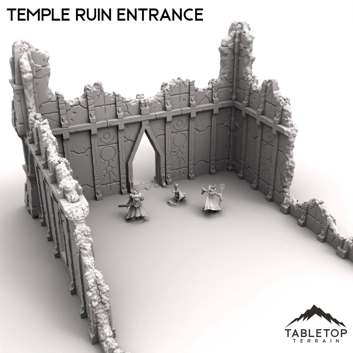 Temple Ruin Entrance – Tabletop Terrain