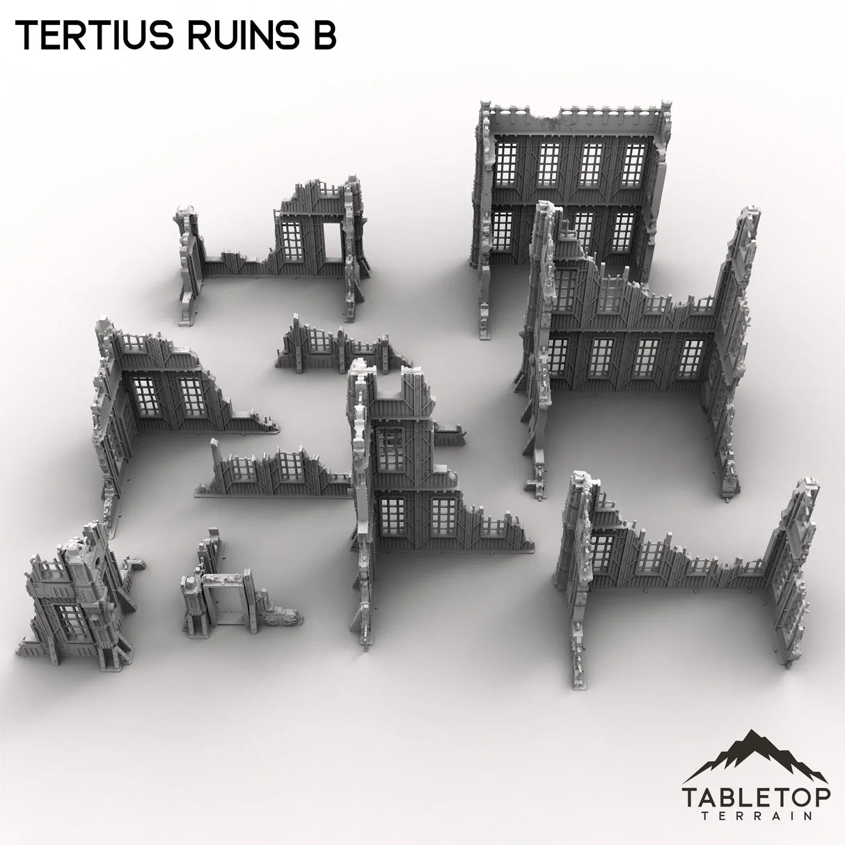 Tabletop Terrain Ruins Tertius Ruins B