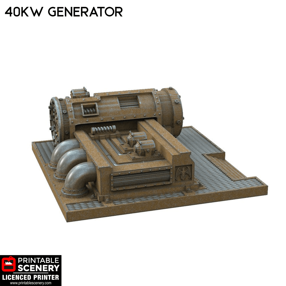 Tabletop Terrain Scatter Terrain 40Kw Generator