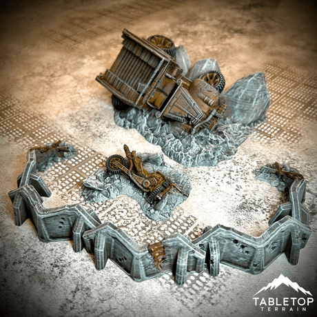 Tabletop Terrain Scatter Terrain Ashpocalypse Wrecked Scatter