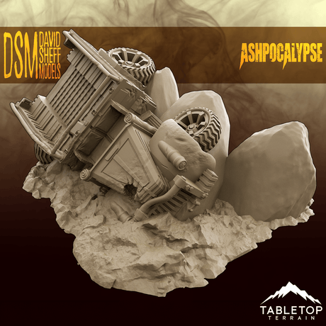 Tabletop Terrain Scatter Terrain Ashpocalypse Wrecked Scatter