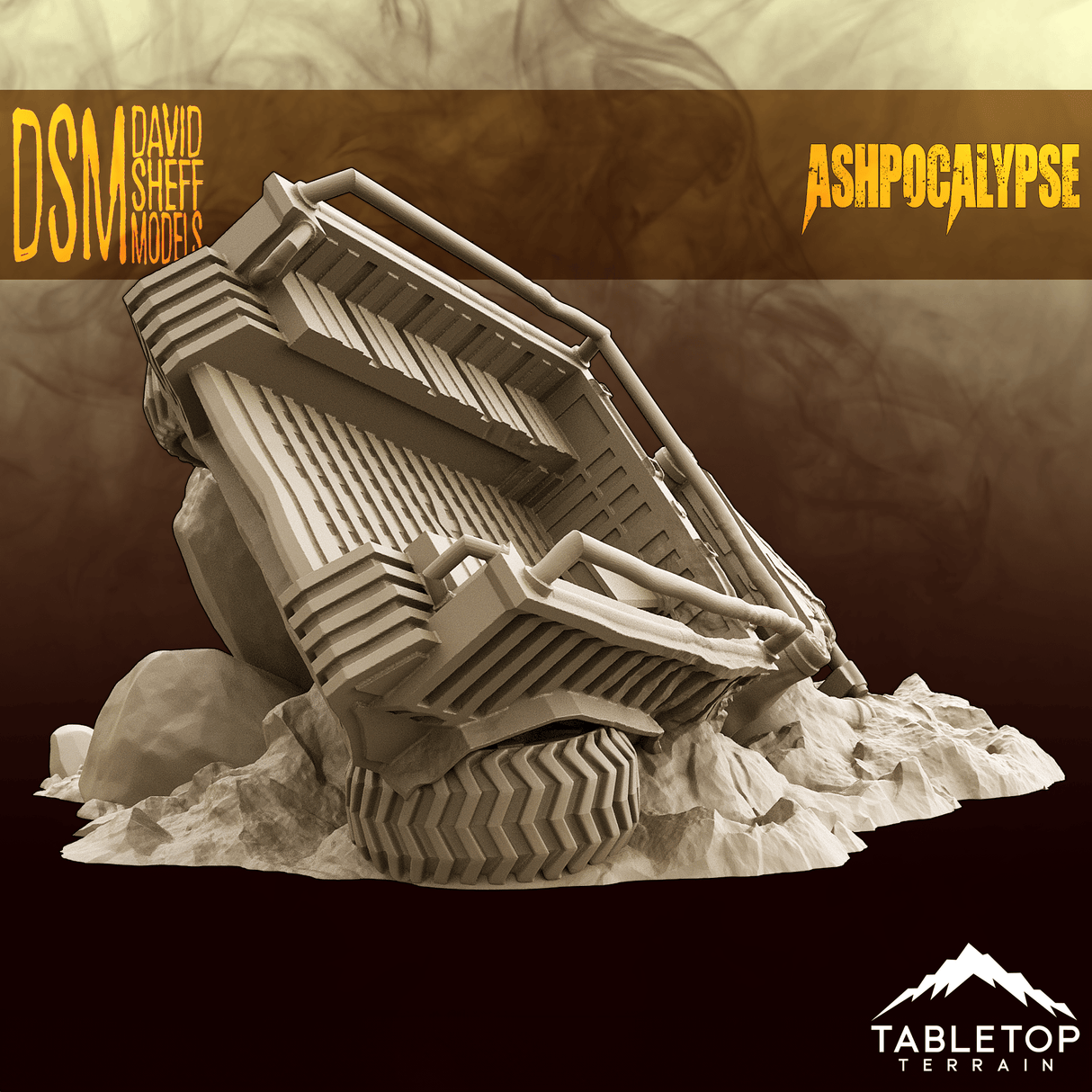 Tabletop Terrain Scatter Terrain Ashpocalypse Wrecked Scatter