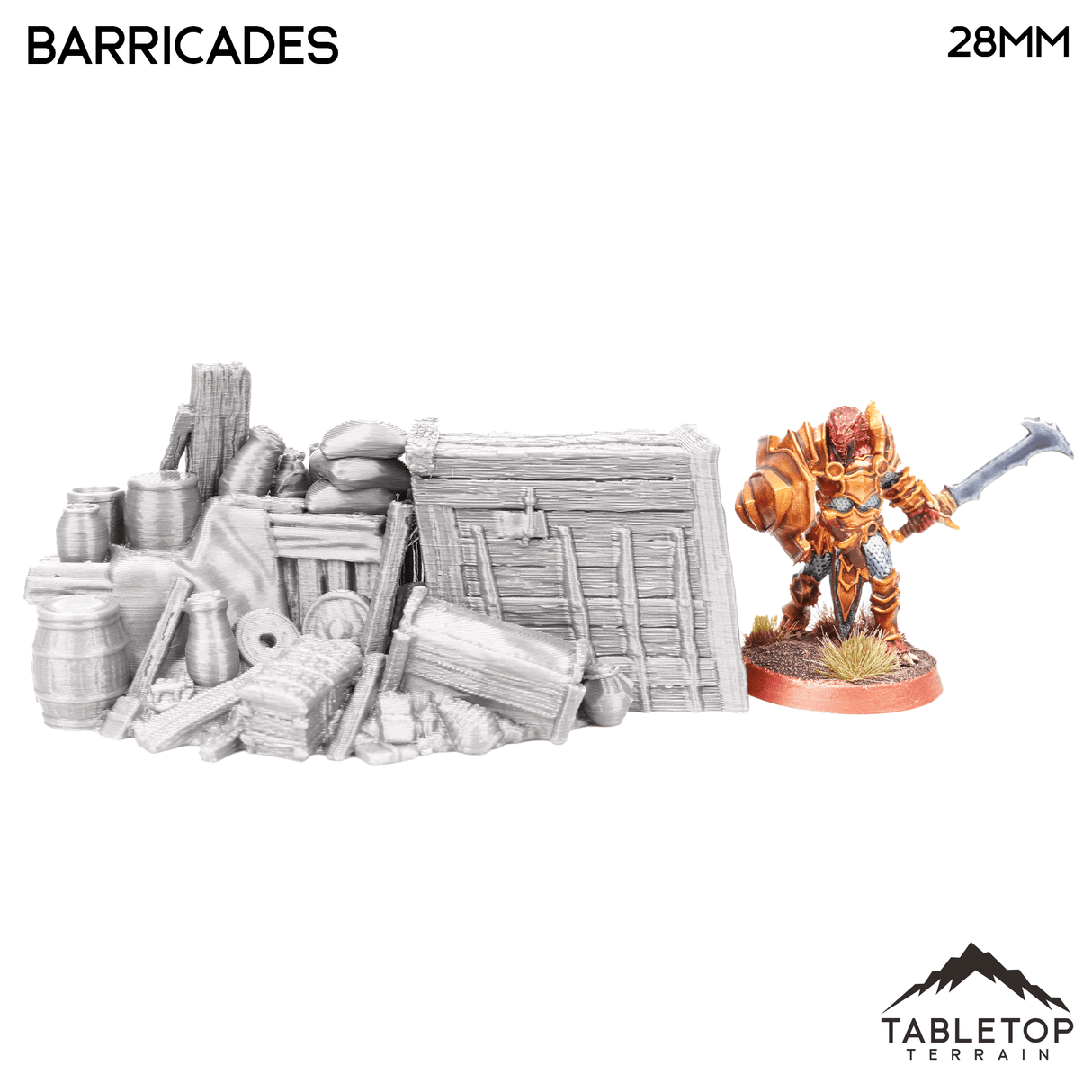 Tabletop Terrain Scatter Terrain Barricades - Hagglethorn Hollow - Scatter Terrain