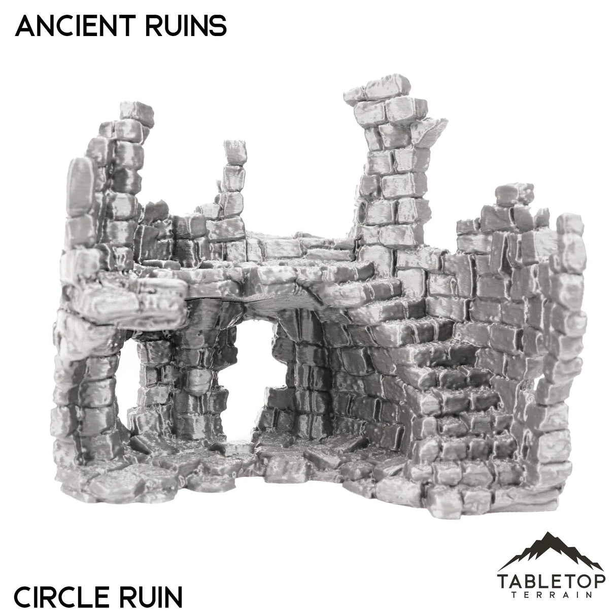 Tabletop Terrain Scatter Terrain Circle Ruins 32mm Hagglethorn Ancient Ruins - Scatter Terrain