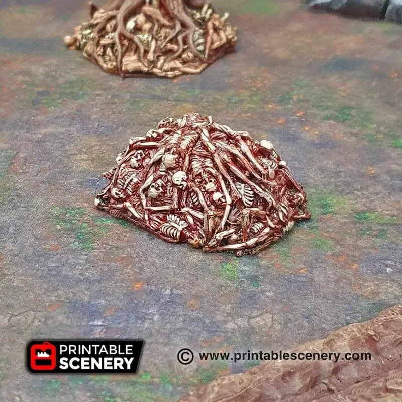 Tabletop Terrain Scatter Terrain Corpse Piles - Scatter Terrain