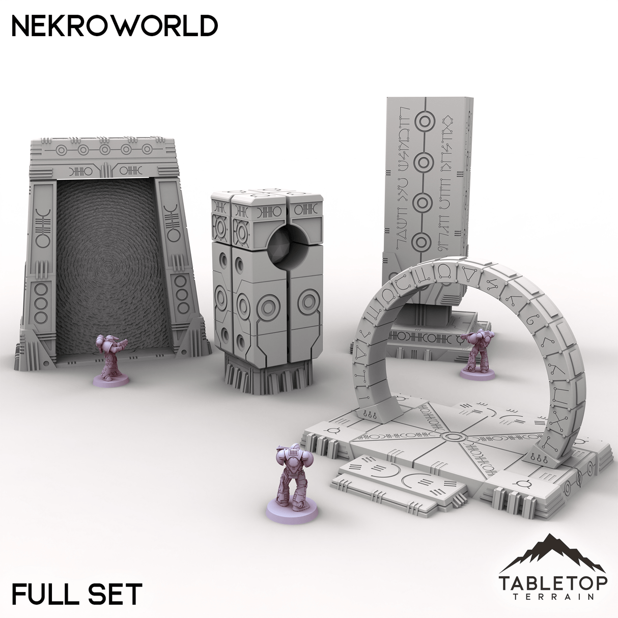 Tabletop Terrain Scatter Terrain Full Set / 32mm NekroWorld