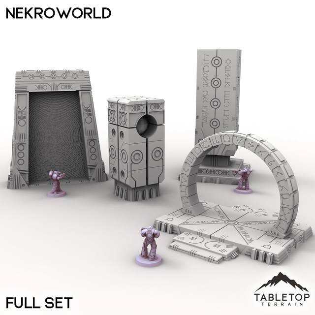 Tabletop Terrain Scatter Terrain Full Set / 32mm NekroWorld