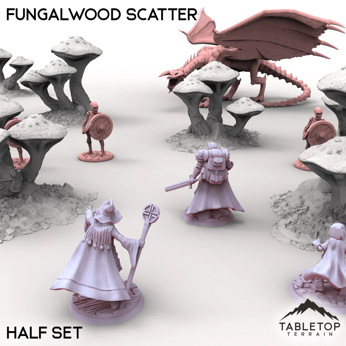 Tabletop Terrain Scatter Terrain Fungalwood Scatter