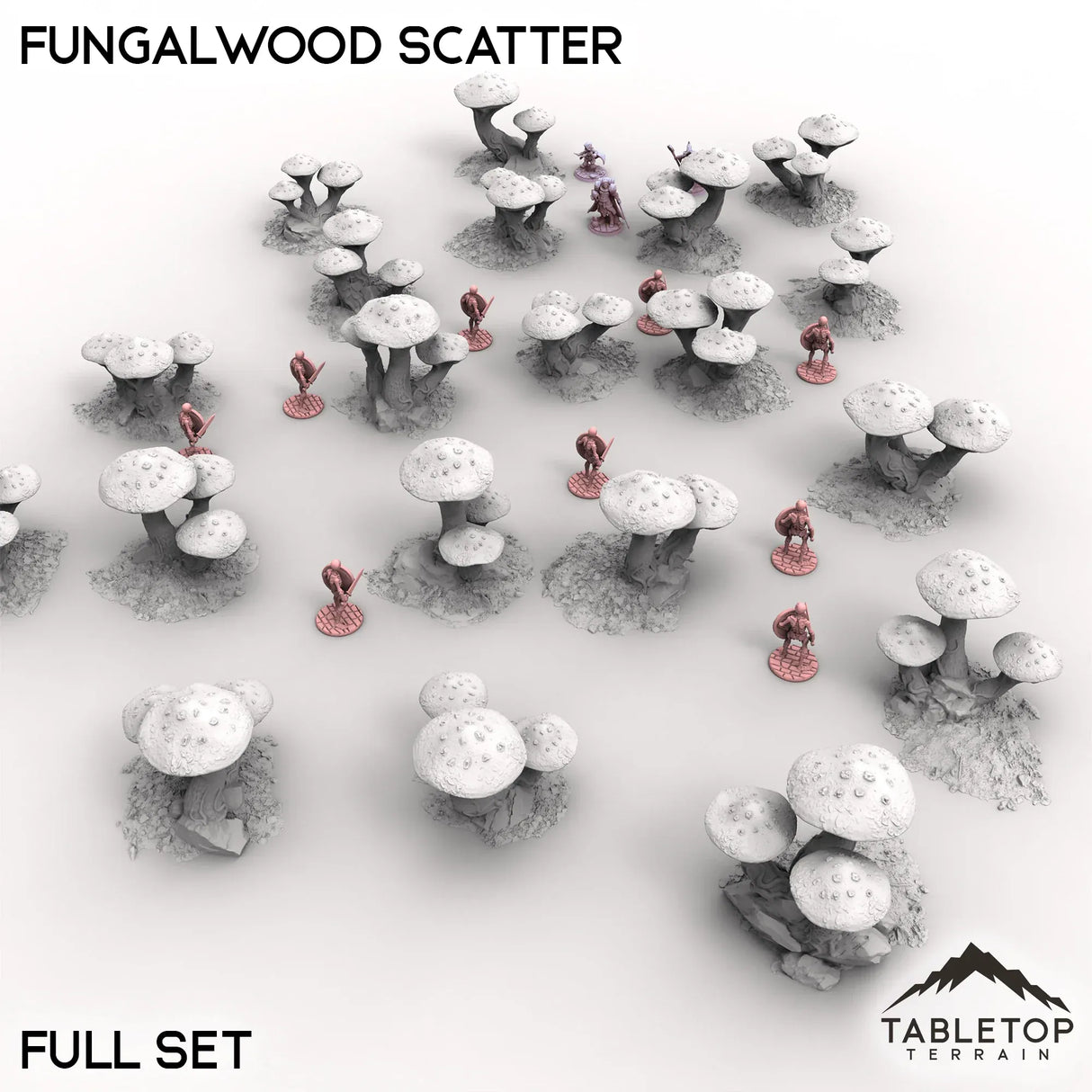 Tabletop Terrain Scatter Terrain Fungalwood Scatter