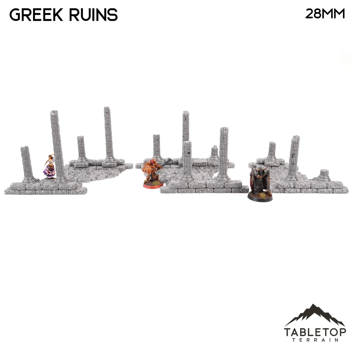 Tabletop Terrain Scatter Terrain Greek Ruins - Fantasy Scatter Terrain