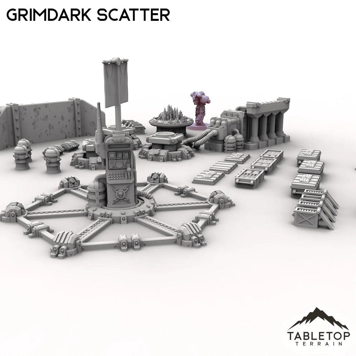 Tabletop Terrain Scatter Terrain Grimdark Scatter Set