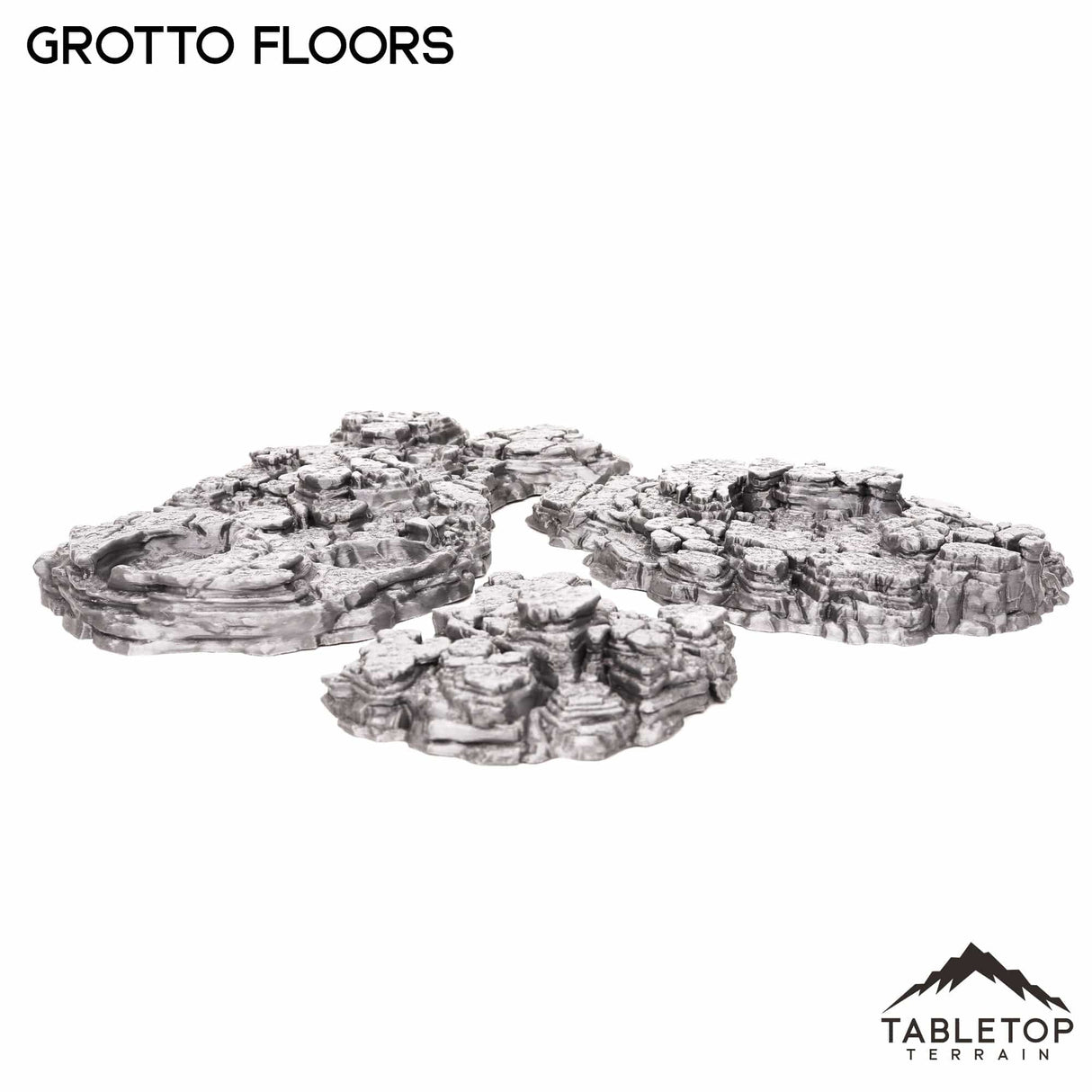 Tabletop Terrain Scatter Terrain Grotto Floors / Crystal / Shroom - Fantasy Scatter Terrain