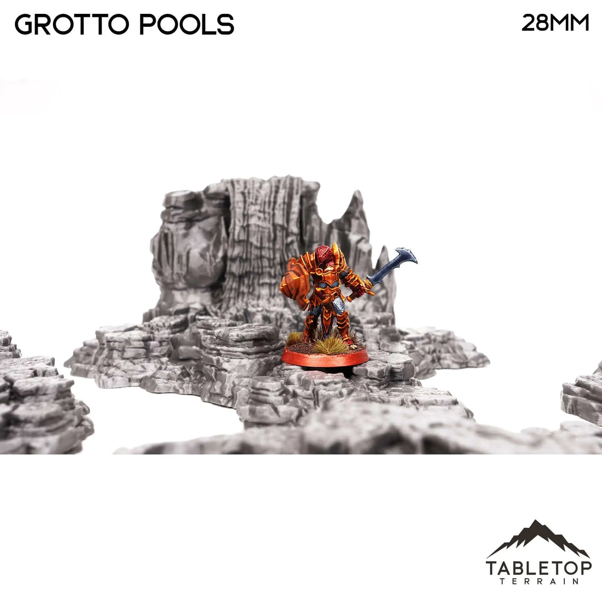 Tabletop Terrain Scatter Terrain Grotto Pools - Fantasy Scatter Terrain