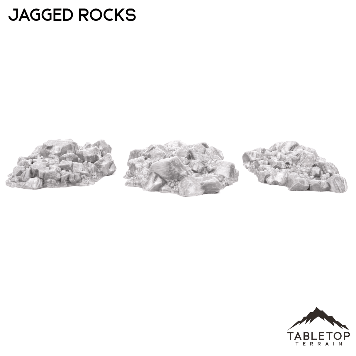 Tabletop Terrain Scatter Terrain Jagged Rocks - Scatter Terrain