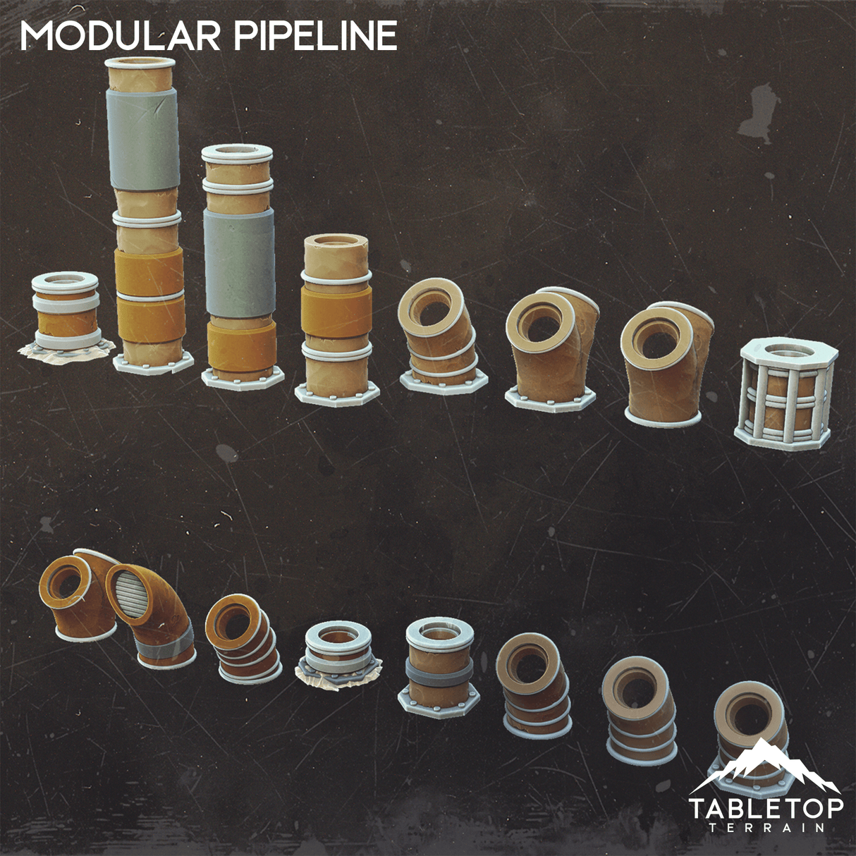 Tabletop Terrain Scatter Terrain Modular Pipeline