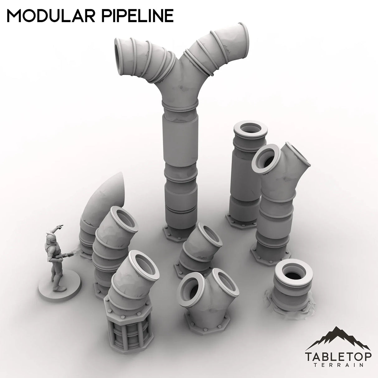 Tabletop Terrain Scatter Terrain Modular Pipeline