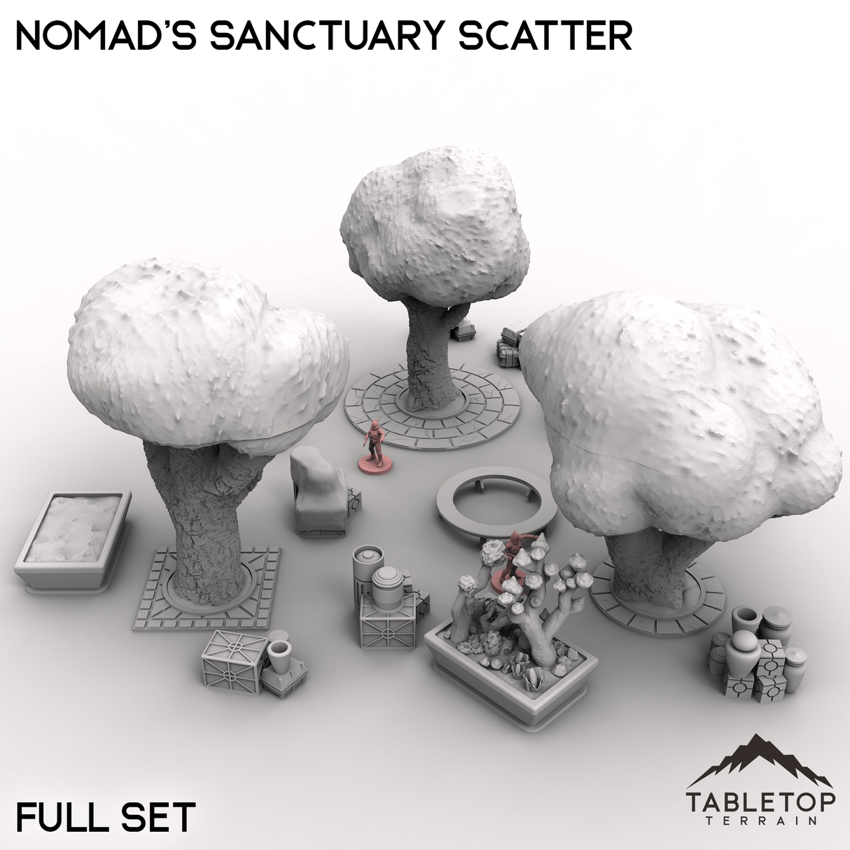 Tabletop Terrain Scatter Terrain Nomad's Sanctuary Scatter
