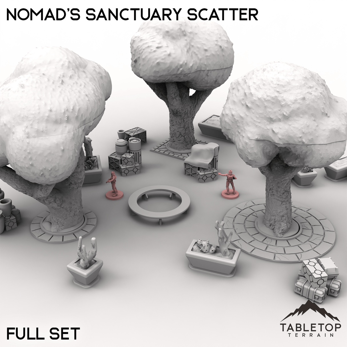Tabletop Terrain Scatter Terrain Nomad's Sanctuary Scatter