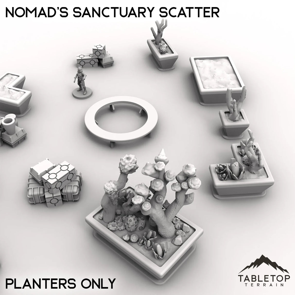 Tabletop Terrain Scatter Terrain Nomad's Sanctuary Scatter