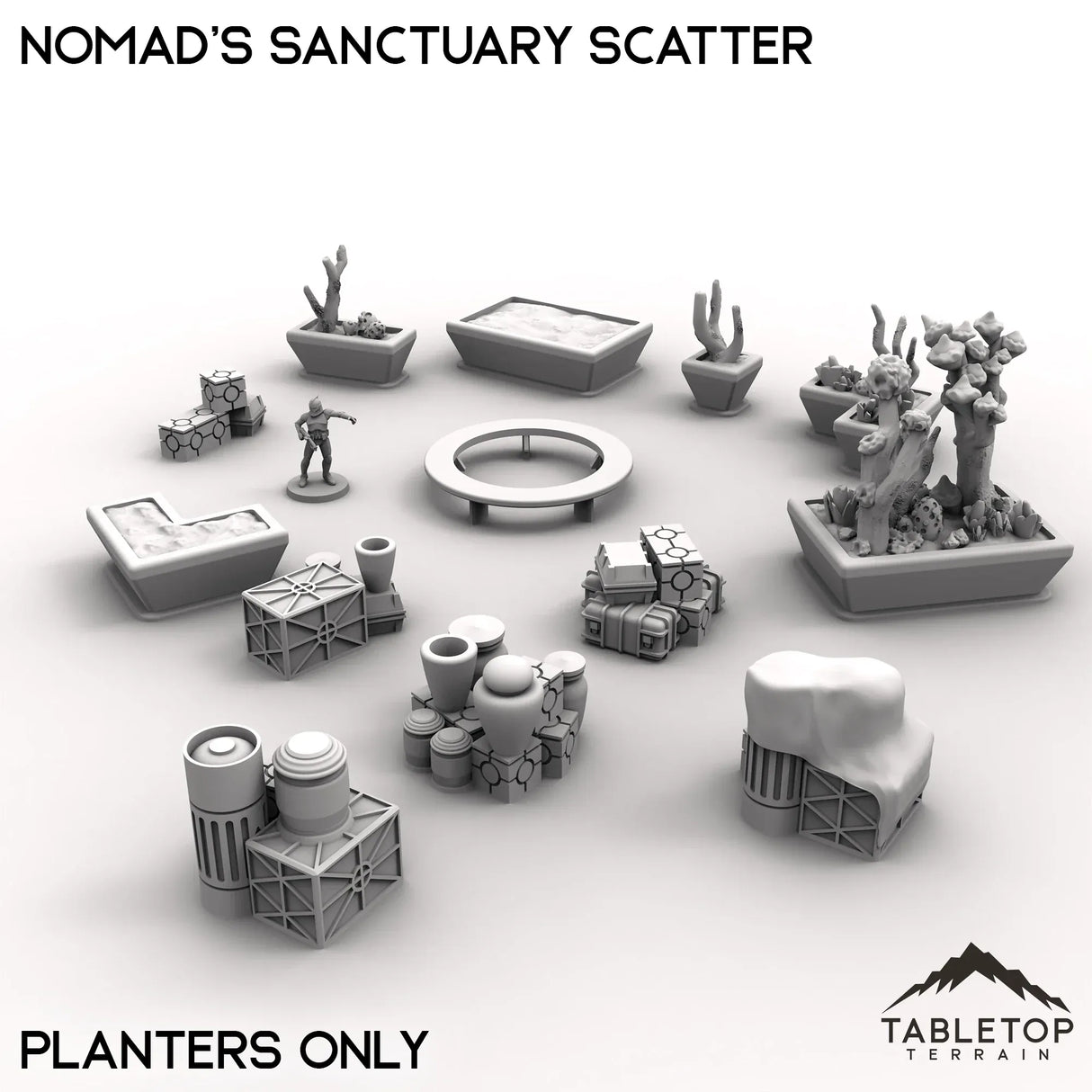 Tabletop Terrain Scatter Terrain Nomad's Sanctuary Scatter