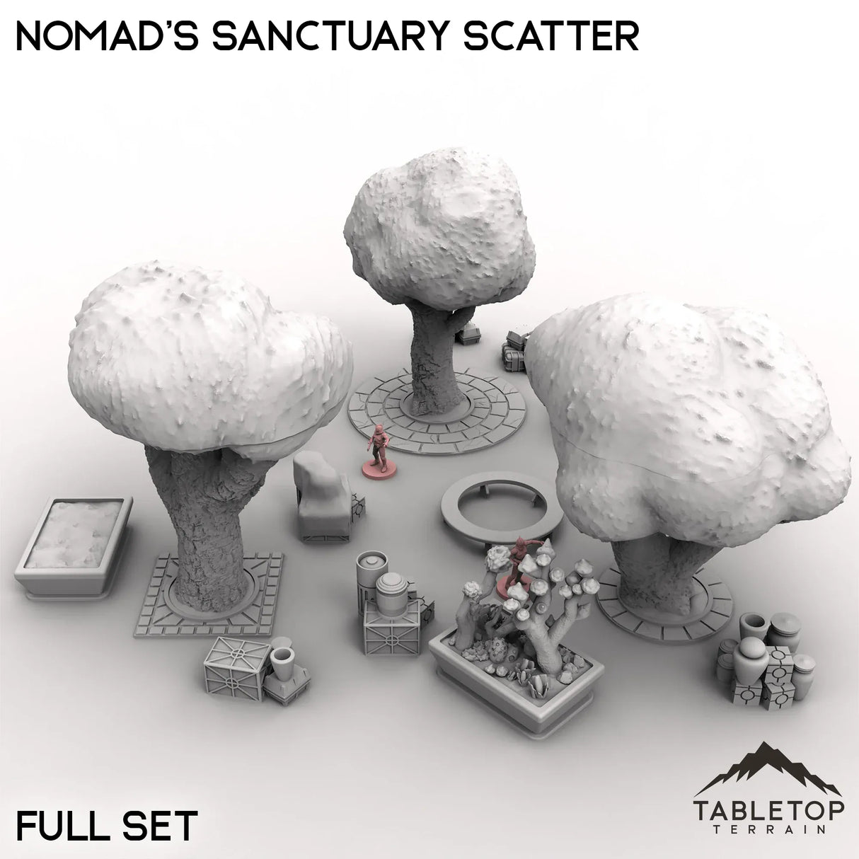 Tabletop Terrain Scatter Terrain Nomad's Sanctuary Scatter