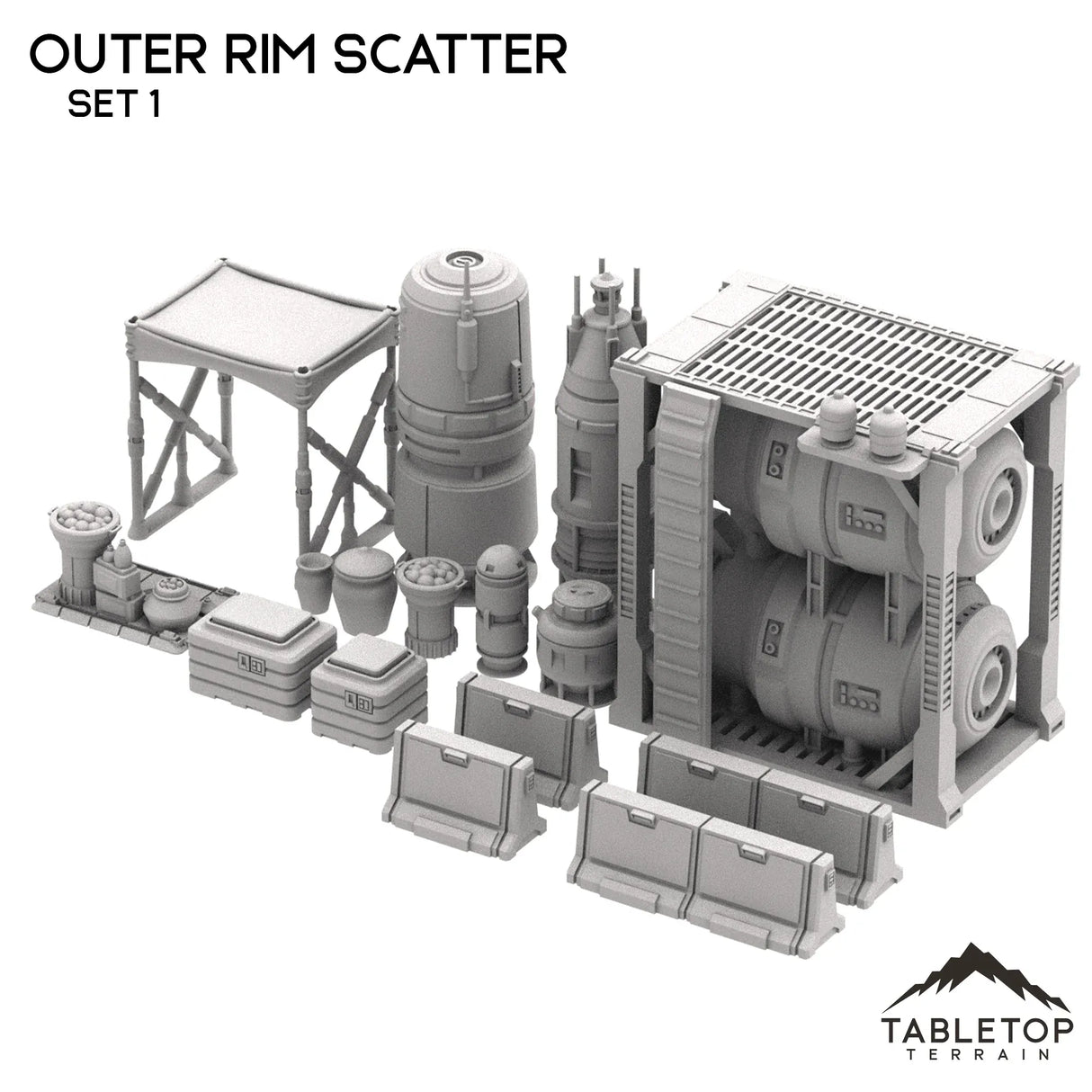 Tabletop Terrain Scatter Terrain Outer Rim Scatter