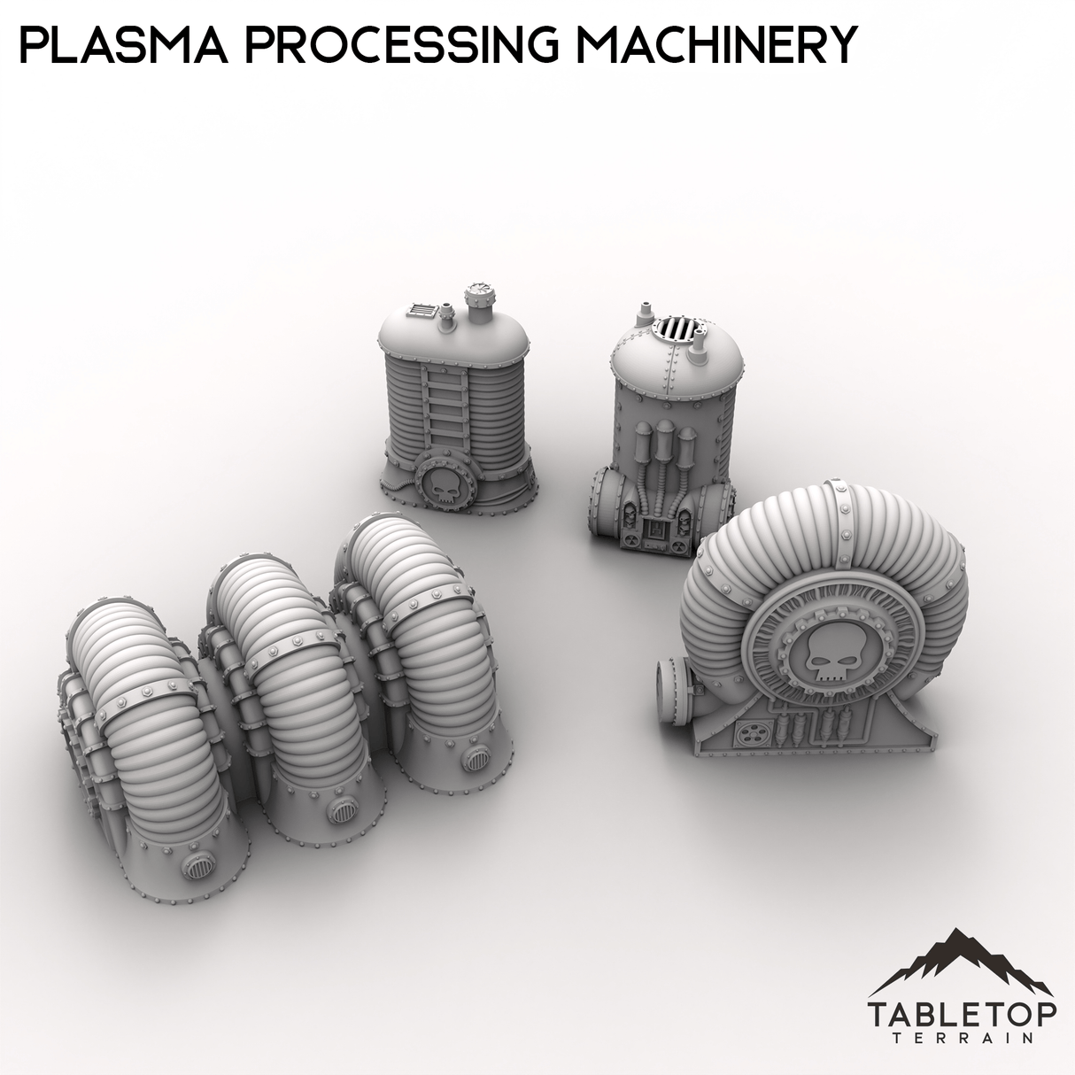 Tabletop Terrain Scatter Terrain Plasma Processing Machinery