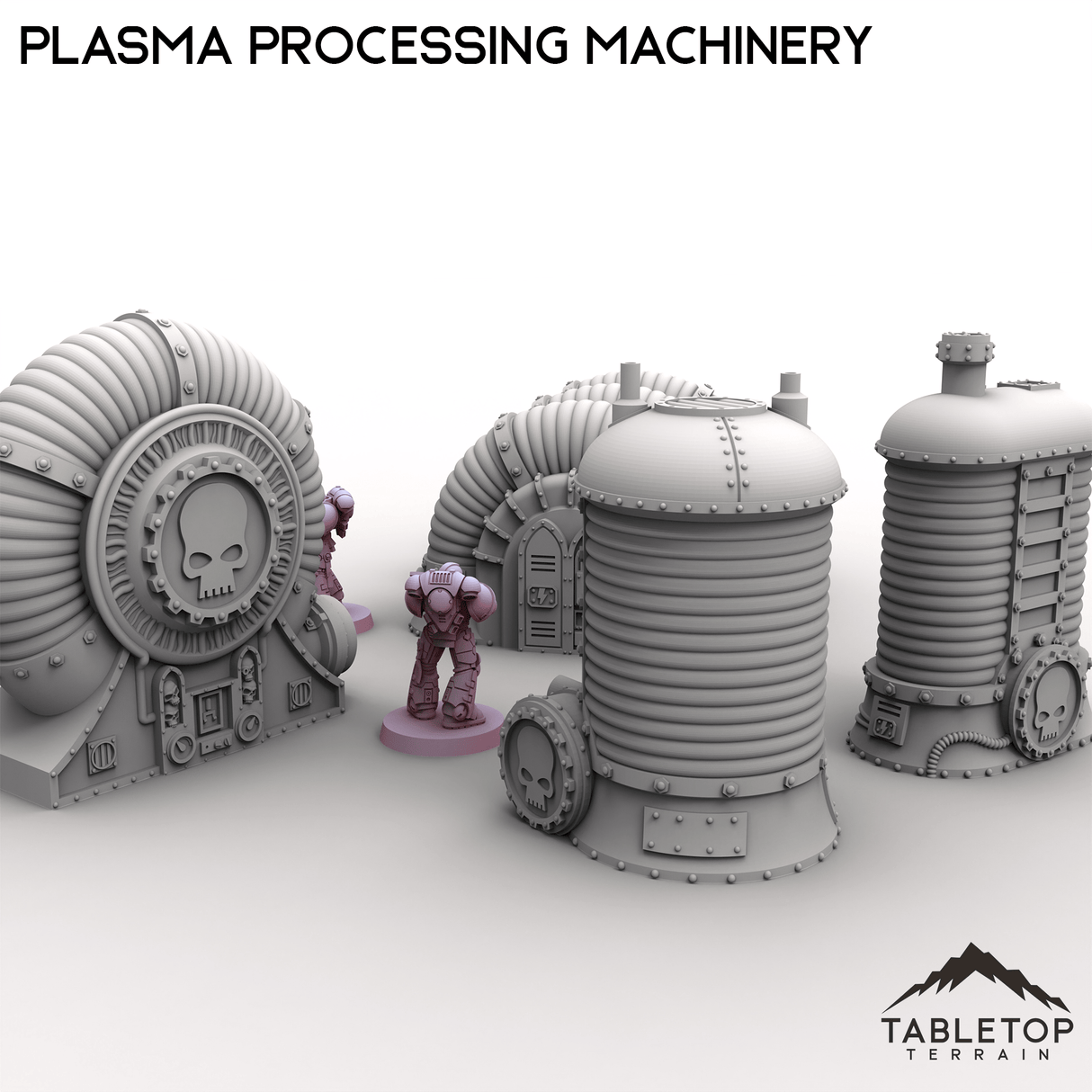 Tabletop Terrain Scatter Terrain Plasma Processing Machinery